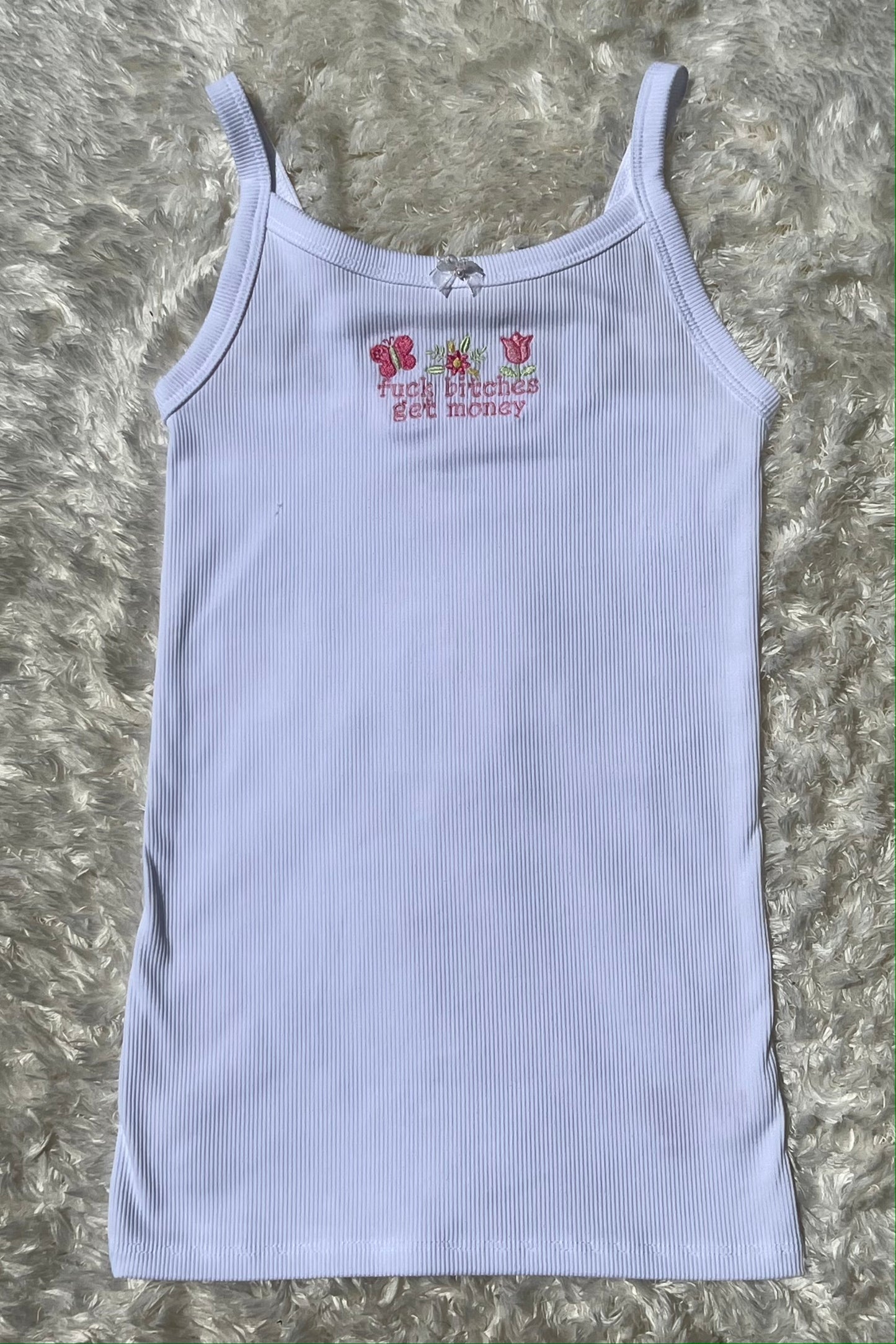 Fuck Bitches, Get Money Tank Top | Bold Statement Graphic Tee | Edgy Streetwear Style | Trendy Slogan Tank