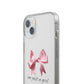 Coquette I'm Just a Girl Phone Case, Pink Bow Phone Case, Cute Coquette Phone Case, I'm Just a Girl Pink Phone Case, Pink Bow Phone Case