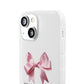 Coquette I'm Just a Girl Phone Case, Pink Bow Phone Case, Cute Coquette Phone Case, I'm Just a Girl Pink Phone Case, Pink Bow Phone Case