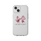 Coquette I'm Just a Girl Phone Case, Pink Bow Phone Case, Cute Coquette Phone Case, I'm Just a Girl Pink Phone Case, Pink Bow Phone Case