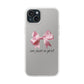 Coquette I'm Just a Girl Phone Case, Pink Bow Phone Case, Cute Coquette Phone Case, I'm Just a Girl Pink Phone Case, Pink Bow Phone Case