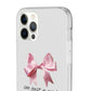 Coquette I'm Just a Girl Phone Case, Pink Bow Phone Case, Cute Coquette Phone Case, I'm Just a Girl Pink Phone Case, Pink Bow Phone Case