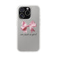 Coquette I'm Just a Girl Phone Case, Pink Bow Phone Case, Cute Coquette Phone Case, I'm Just a Girl Pink Phone Case, Pink Bow Phone Case