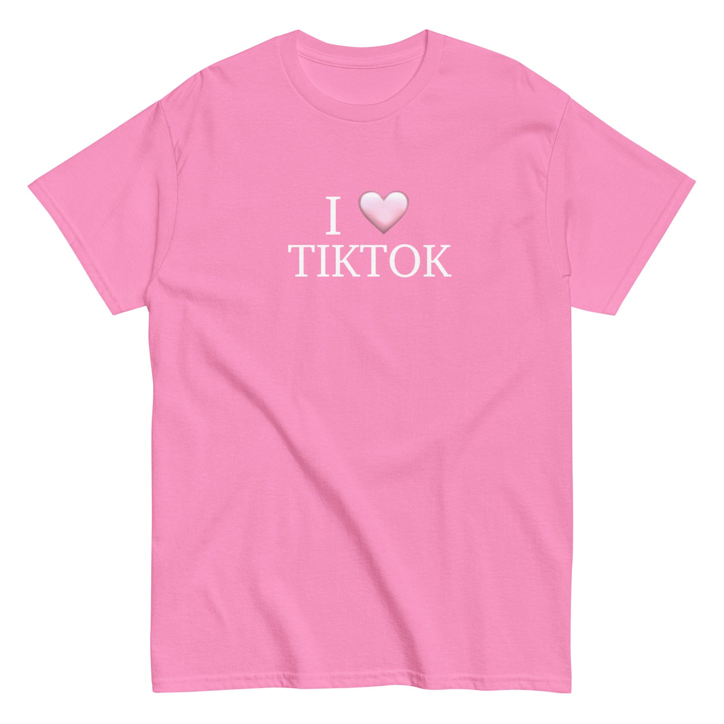 I Heart Tiktok | Save Tiktok Tee Cute Graphic T-Shirt