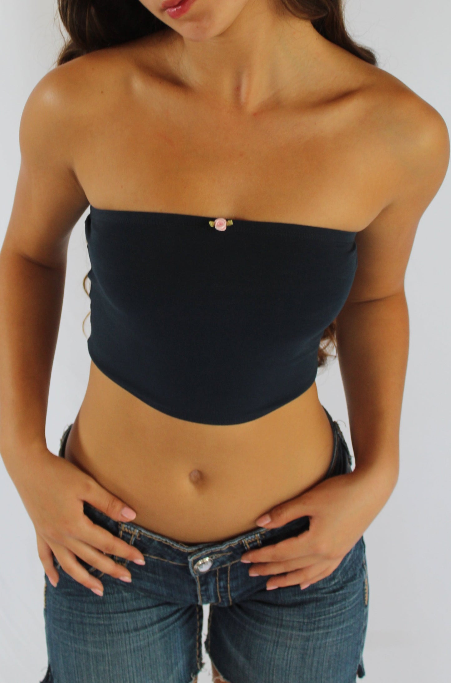 Blue Rose Top